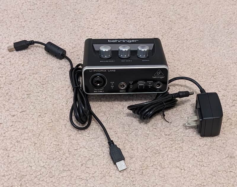 Behringer U-Phoria UM2 2x2 USB Audio Interface image 1