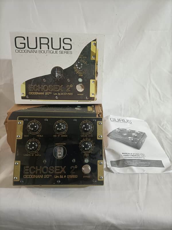 Gurus Echosex 2 LTD 20th Anniversary 2016 - Gold image 1