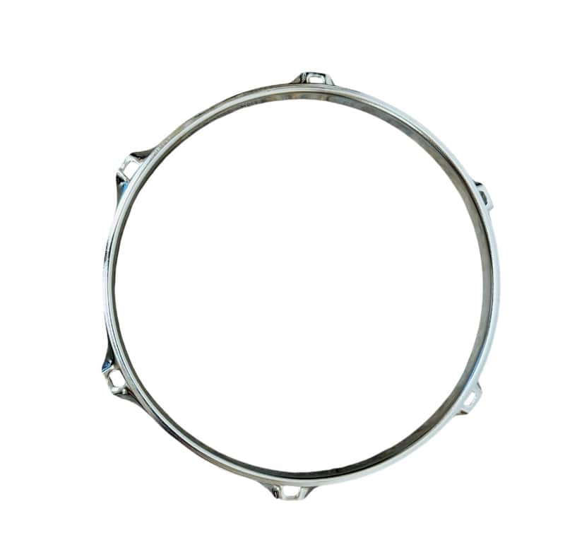 8” Chrome Rim Hoop 6 Bolt Pattern for Roland Alesis or Acoustic Drum image 1