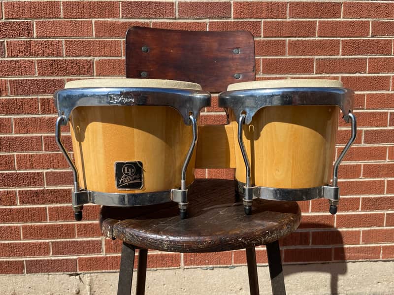 LP Aspire Bongos Natural Latin Percussion image 1