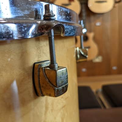 Yamaha Maple Custom MTT1114 Tom made in Japan 14 x12” Natural Finish 90’s image 5