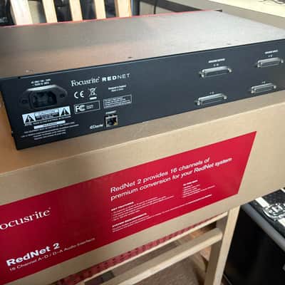 Focusrite RedNet 2 Dante Audio Interface image 2