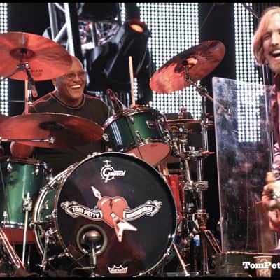 Immagine Steve Ferrone's, Tom Petty and the Heartbreakers, Beier - 7.5x15" Black Steel Snare Drum - 7