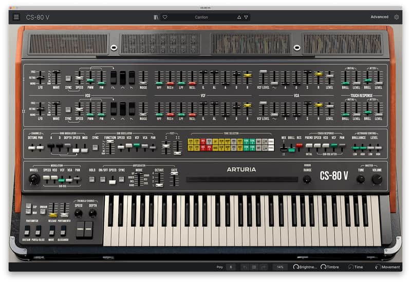 Arturia CS-80 V Synthesizer Virtual Instrument Software image 1