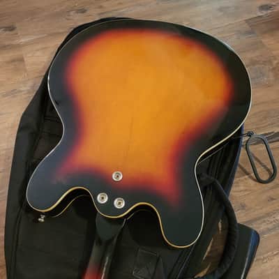 1966 Mosrite Celebrity III 3 Electric Guitar Sunburst All Original Great Condition! image 18