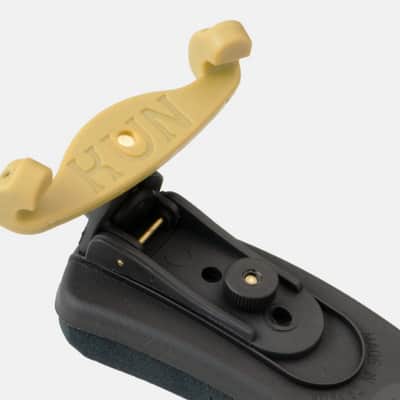 Kun 1/2-3/4 Collapsible Fully-Adjustable Comfort Contour-Curve Violin Shoulder Rest Fits 12-13" Viola image 3
