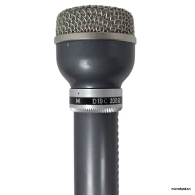 Telefunken / AKG D19-C 60s ✔Serviced Vintage Dynamic Microphone. D19 image 5