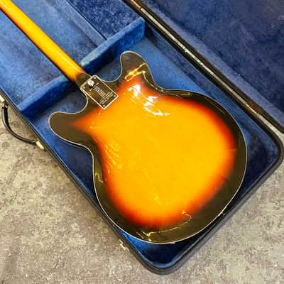 Burns Baldwin Model 712 XII 1966 - Sunburst 12 string electric guitar original vintage UK image 11