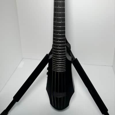 NXT5A  Active Series Fretted Electric Cello 5 string - Black + New Carbon Fiber Bow Black horse hair image 1