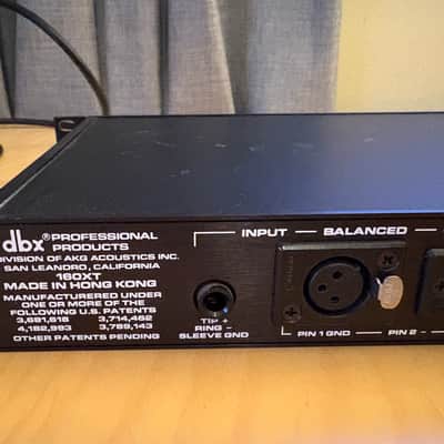 dbx 160XT Compressor / Limiter 2000s - Black imagen 6