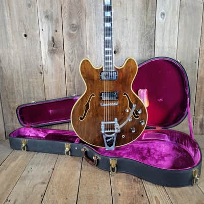 Gibson ES-355 TDW 1972 Rare Mono Version, No Varitone, Chrome Hardware, Factory Bigsby image 25