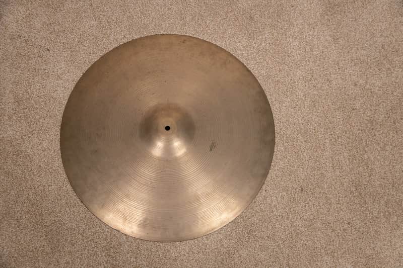 1970s Zildjian 22" A Thin Stamp Ride Cymbal 2930g image 1