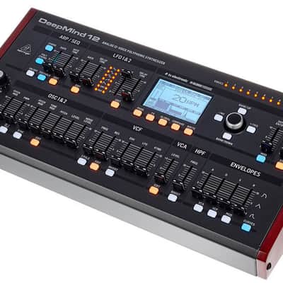 Behringer DeepMind 12D Desktop 12-Voice Polyphonic Analog Synth Module
