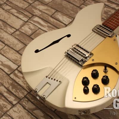 Rickenbacker 1997-12 330s-12 1993 Rose Morris Tom Petty 2012 - PearlWhite image 5