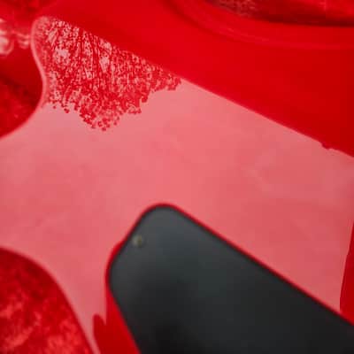 Charvel Model 6 1986 - Ferrari Red - Pristine image 9