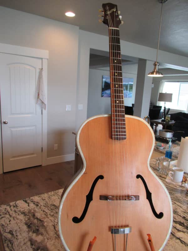 Gretsch Model 35 1930's - sunburst, natural top image 1