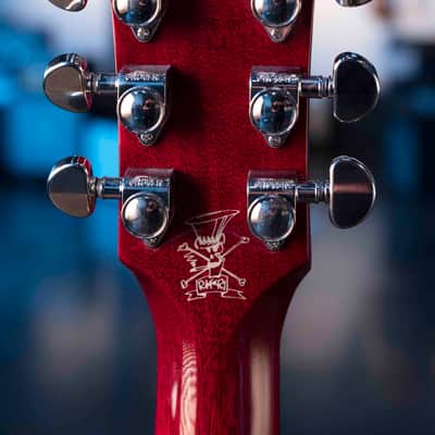 GIBSON SLASH J-45 - VERMILLION BURST WITH CASE image 4
