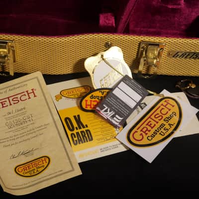 Gretsch Custom Shop 59 Duo Jet Masterbuilt by Chad Henricksen Heavy Relic - Faded Sonic Blue image 19