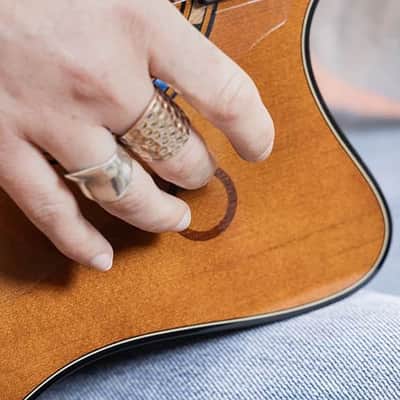 Yamaha TAG3 C TransAcoustic Guitar - Sand Burst image 5