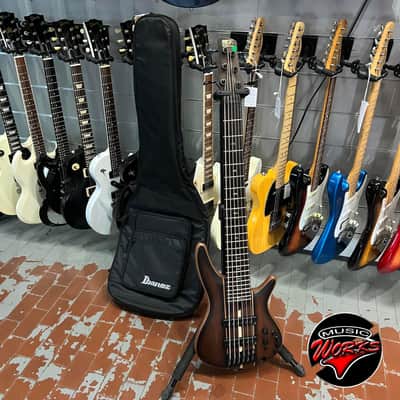Ibanez Sr1356 B Premium Bass Dual Mocha Burst Flat image 9