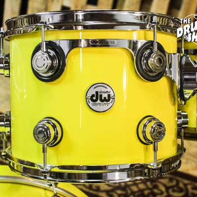 DW Collector's Maple Tony Williams Yellow Drum Set - 22, 10, 12, 16 SO# 1099565 image 4