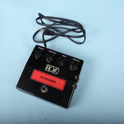 Vintage 70's Ross R60 Vintage Analog Flanger Guitar Pedal image 1