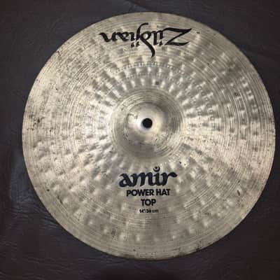 Zildjian 14" Amir Power Hat Hi-Hat Cymbals (Early–Mid 1980s) image 2