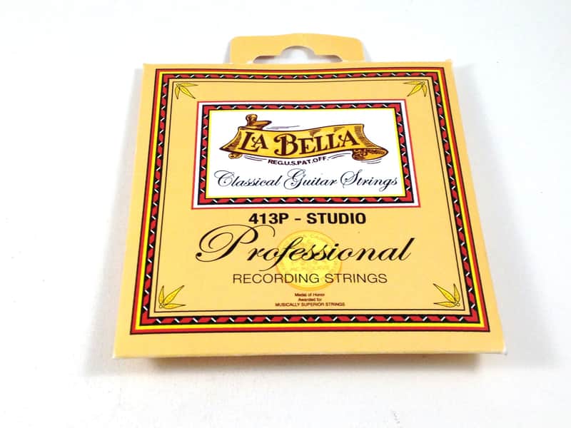 La Bella 413P Studio Classical Guitar Strings - Medium image 1