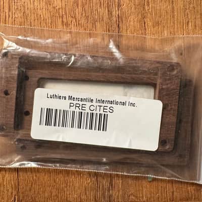 Luthiers Merchantile EHRSMRK - NOS - Madagascar Short Humbucker Pickup Ring - 1 Pair image 2