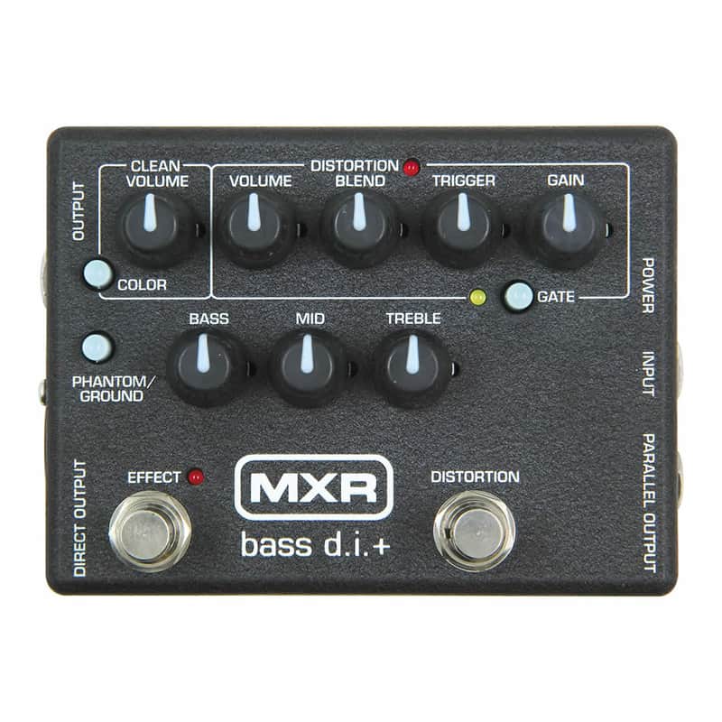 MXR M80 Bass Direct Box w/ Distortion Guitar Pedal M-80 DEMO image 1