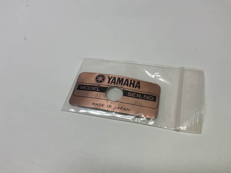 Yamaha Drum Badge image 1