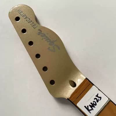 Fender Squire TL Electric Guitar Headstock and Neck—22 Frets—Baked Maple—TELE Series image 2