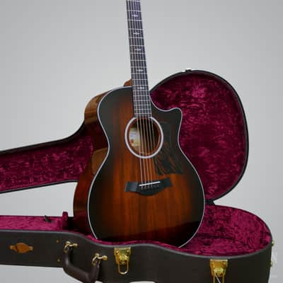Taylor 324ce, Next Generation Grand Concert Tropical Mahogany Top Sapele Back and Sides image 2