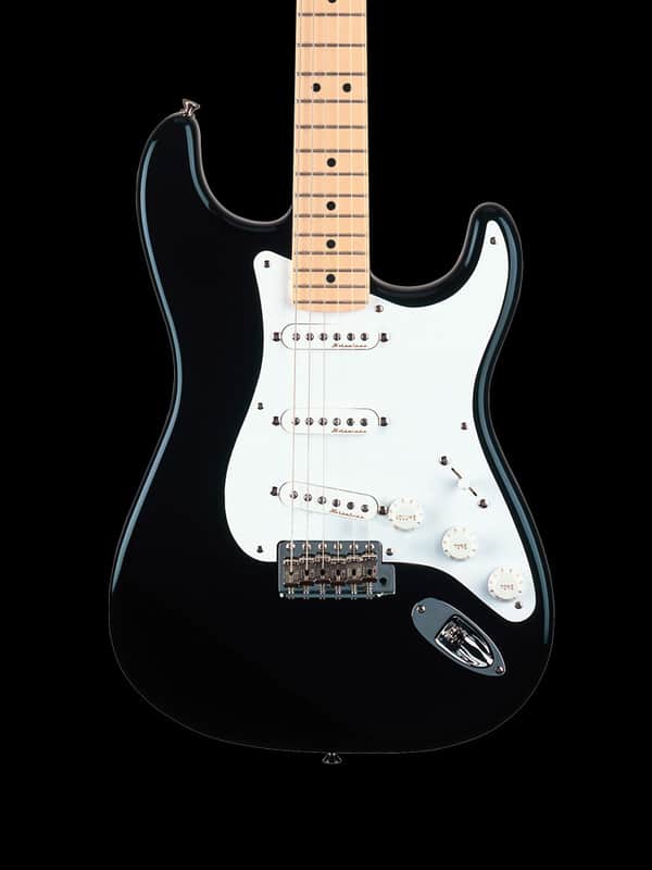 Fender Eric Clapton Signature Stratocaster “Blackie” - Maple Neck - Soft V Shape Neck - Active mid-boost and TBX tone circuits image 1