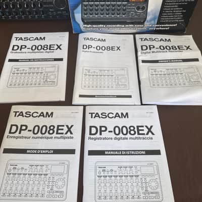 TASCAM DP-008EX 8-track Digital Portastudio 2013 - Present - Black image 4