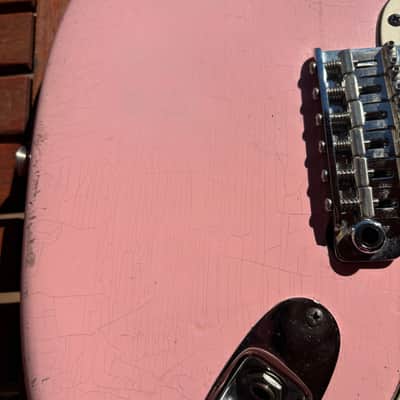 Fender Player Stratocaster Body Shell Pink Nitro Refinish image 3
