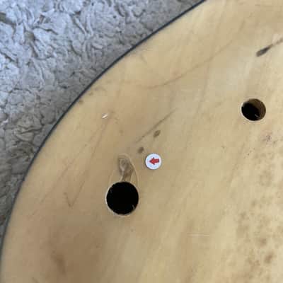 Left Handed Basswood Single Cut Guitar Body image 4