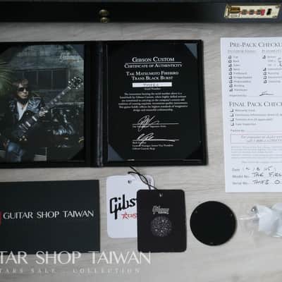 2015 Gibson Custom Shop Tak Matsumoto Firebird Trans Black Burst image 22