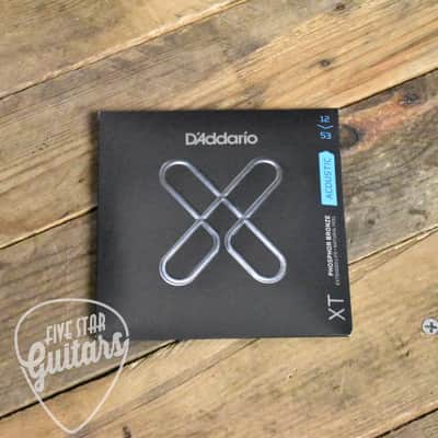 D'Addario XT XTABR1253 Phosphor Bronze Acoustic Guitar Strings Regular Light 12-53 image 2