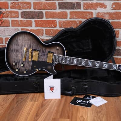 Gibson Les Paul Supreme AAA Figured Maple Top Translucent Ebony Burst 2024 w/OHSC image 2