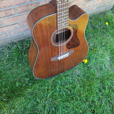 Guild D-120CE Cutaway Acoustic/Electric Flattop Guitar New/B-Stock Great Player & Sound Guild Gigbag Included image 3