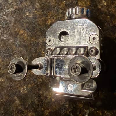 Pearl SR-1000 Glide-Lock Snare Butt plate only - Chrome - Free shipping image 2