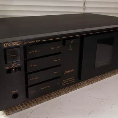 1985 Nakamichi BX-125 Stereo Cassette Deck New Belts & Serviced 05-15-2025 Clean and Excellent Condition #439 image 5