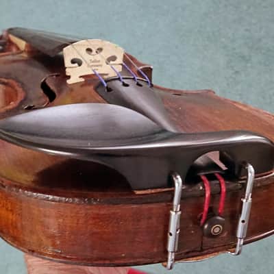 RESTORED ANTIQUE HOPF 4/4 GERMAN TRADE VIOLIN STRADIVARIUS COPY WITH CASE image 9
