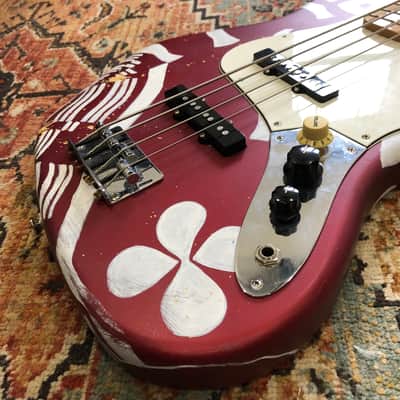 "Il Buono" Custom Hand Painted Fender Standard Jazz Bass image 11