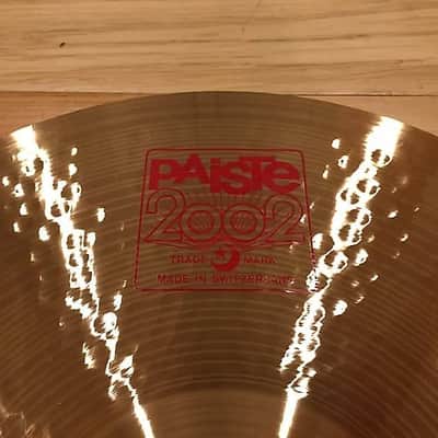 Paiste 20" 2002 Series Extreme Crash Cymbal *IN STOCK* image 2