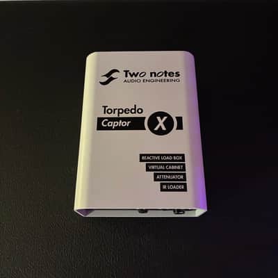 Two Notes Torpedo Captor X 8ohm Stereo Reactive Load Box / Attenuator 2020 - White image 3