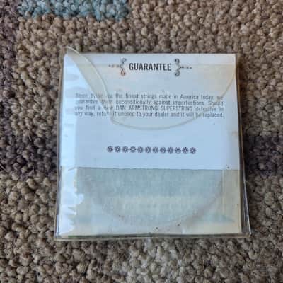 Vintage Pack of 1970's Dan Armstrong Acoustic Guitar Strings! Super Rare, Original Case Candy! image 2
