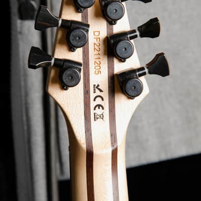 Mayones Duvell 6 Elite Transparent Graphite Satin Electric Guitar 2022 Pre-Owned image 17