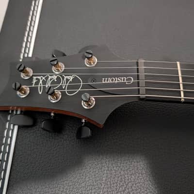 PRS Custom 24 Wood Library Black Sparkle image 5